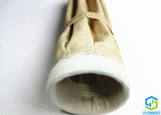 8 주름 160mm 아라미드 필터 백 Nomex 필터 백