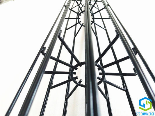 보세 수직 Wire12 레이 스타 케이지 실리콘 코팅 주름 케이지 120mm 스파이더 케이지 탄소강 가방 하우스 케이지