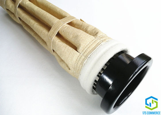 500gsm Aramid 필터 백 및 감금소 라운드 스타 필터 백