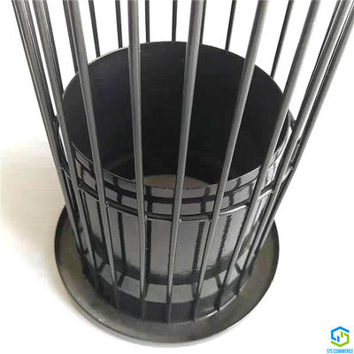 Q235 와일드 스틸 집진기 필터 케이지 실리콘 코팅