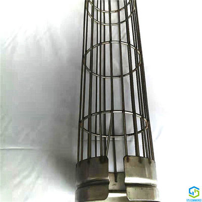 주름진 바닥 캡 250mm 스테인리스 스틸 필터 케이지