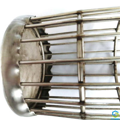 주름진 바닥 캡 250mm 스테인리스 스틸 필터 케이지