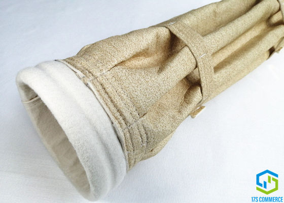 150mm Aramid 필터 백 Nomex 필터 백 확장 필터 영역