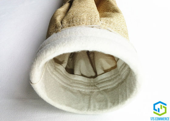 150mm Aramid 필터 백 Nomex 필터 백 확장 필터 영역