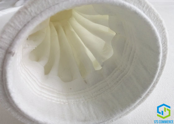 씰 커프 12 주름 130mm 폴리에스터 펠트 필터 백