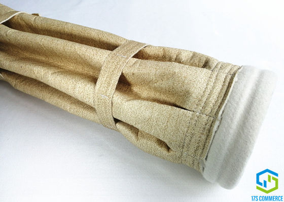 Aramid 120mm 주름 필터 백은 필터 표면 백을 확장합니다.