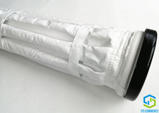 비드 커프 8 주름 160mm PTFE 필터 백 확장 필터 영역