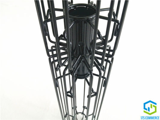 글로벌 조인트 두 섹션 스파이더 케이지 스타 케이지 실리콘 코팅 주름 케이지 150mm 에폭시 코팅