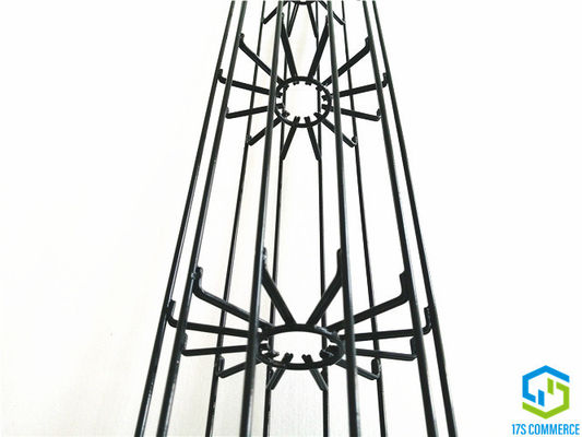 더블 와이어 스파이더 스타 필터 케이지 실리콘 코팅 주름 케이지 120mm 스파이더 케이지 탄소강 가방 하우스 케이지
