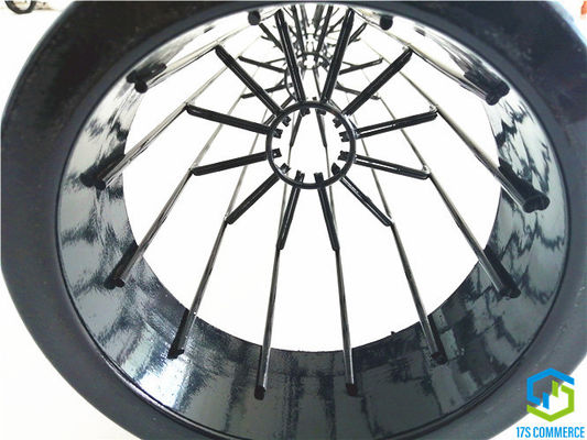 더블 와이어 스파이더 138mm 스타 필터 케이지 실리콘 코팅 플리츠 케이지 12 플리츠 스파이더 케이지 먼지 수집 케이지