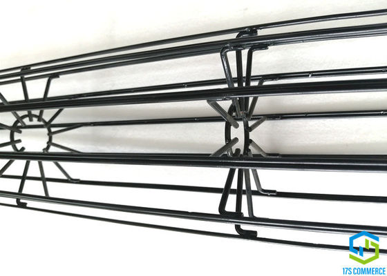 보세 수직 Wire12 레이 스타 케이지 실리콘 코팅 주름 케이지 120mm 스파이더 케이지 탄소강 가방 하우스 케이지