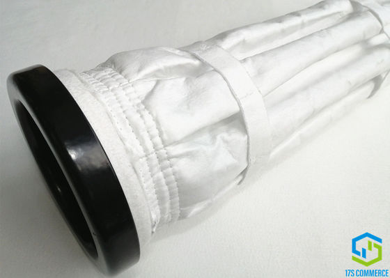 8 주름 PTFE 필터 백 130mm 집진기 필터 백